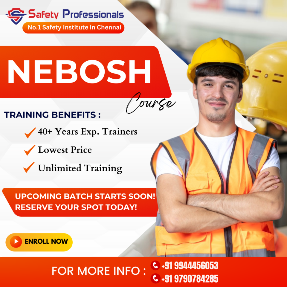 Lowest fees Nebosh course in Chennai